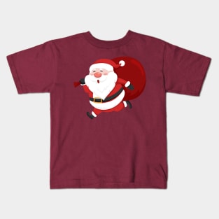 Cute santa claus for christmas day Kids T-Shirt